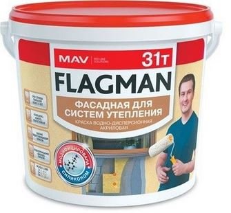 Премиальная фасадная краска FLAGMAN 31