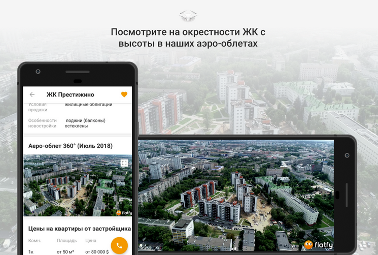 Аэро-облеты 360 от Flatfy.by