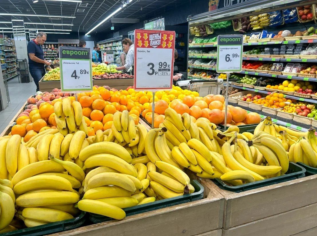 Бананы – уже 3,99. В Минске посыпались цены на продукты